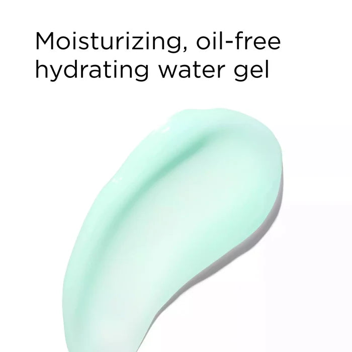 Texture is moisturizing, oil-free hydrating water gel
