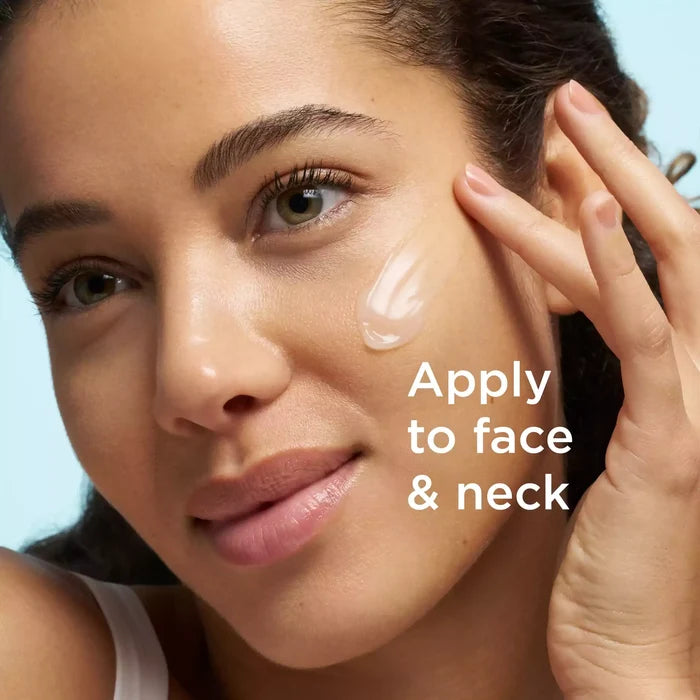 Apply to face and neck