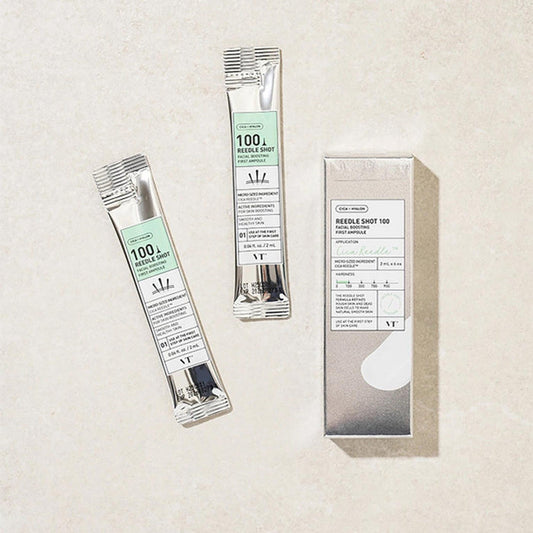 VT COSMETICS Reedle Shot Facial Boosting First Ampoule 2 mL x 6 pcs
