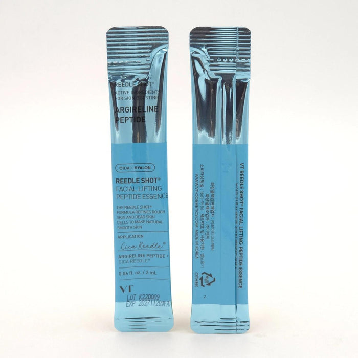 VT COSMETICS Reedle Shot Facial Lifing Peptide Essence 2 mL x 6 pcs