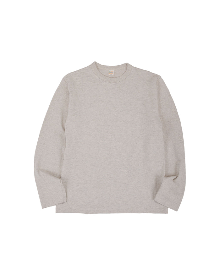 lost & found Warehouse Warehouse Lot. 5906 Long Sleeve Crew Neck T-Shirt Oatmeal