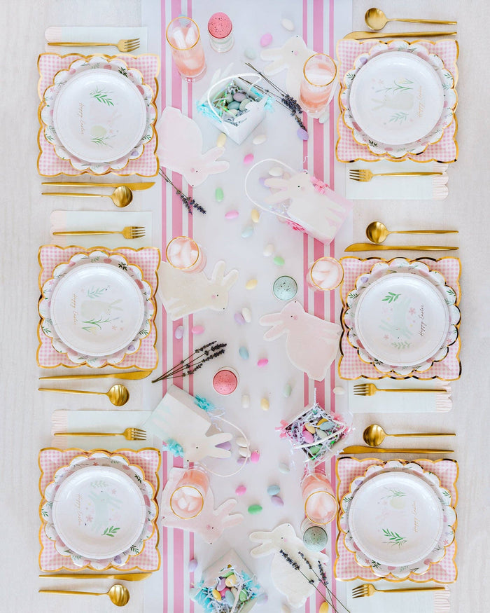 Watercolor Easter Round 7" Plate Set