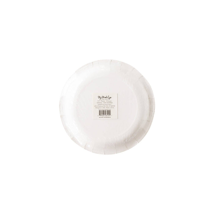 Watercolor Easter Round 7" Plate Set