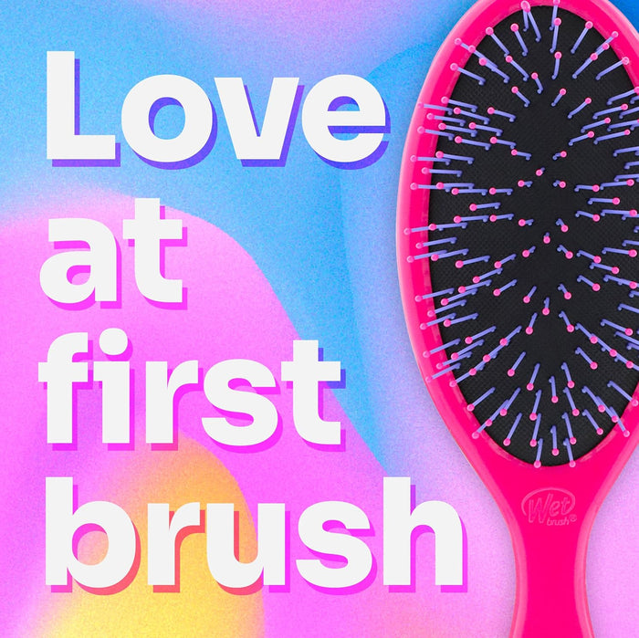 WET BRUSH custom care de detangler فرشاة الشعر لفك التشابك من ويت