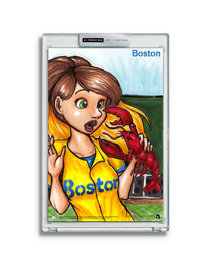 WinS® Boston Red Sox City Connect - Konni Mackenzie Art Slab