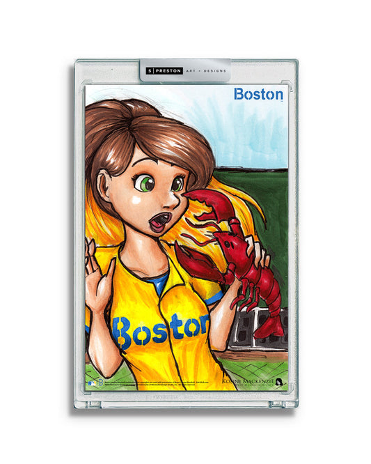 WinS® Boston Red Sox City Connect - Konni Mackenzie Art Slab
