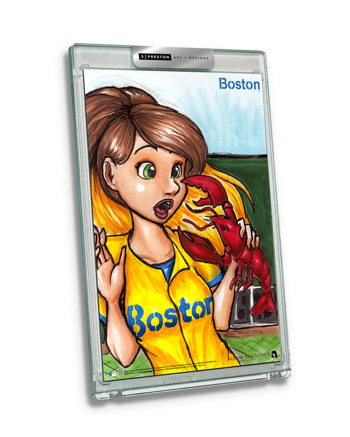 WinS® Boston Red Sox City Connect - Konni Mackenzie Art Slab