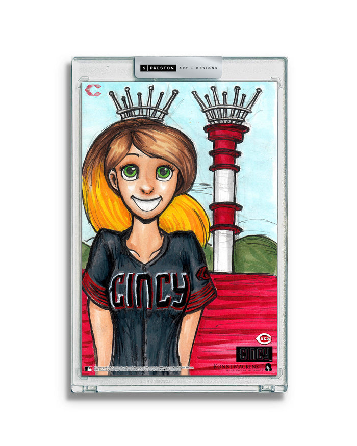 WinS® Cincinnati Reds City Connect - Konni Mackenzie Art Slab