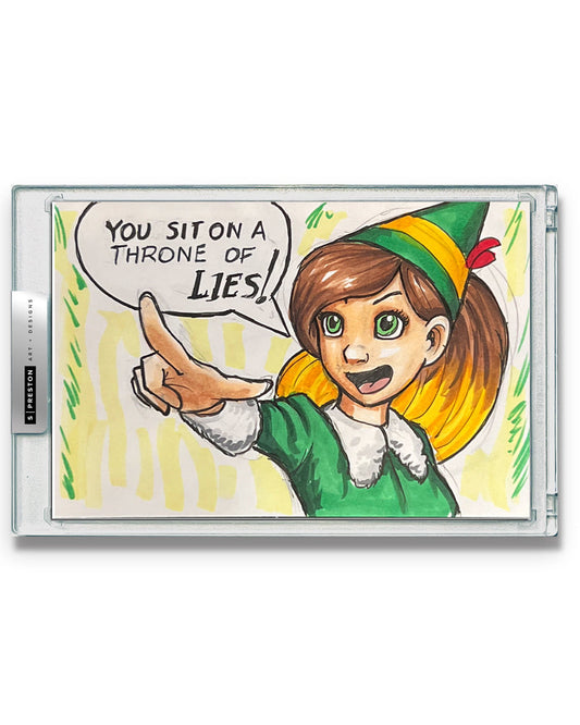 WinS® Every Day Konni Mackenzie Original Art Slab 2023-12-16 - Elf