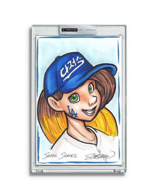 WinS® Every Day Konni Mackenzie Original Art Slab 2024-03-20 Seoul Dodgers
