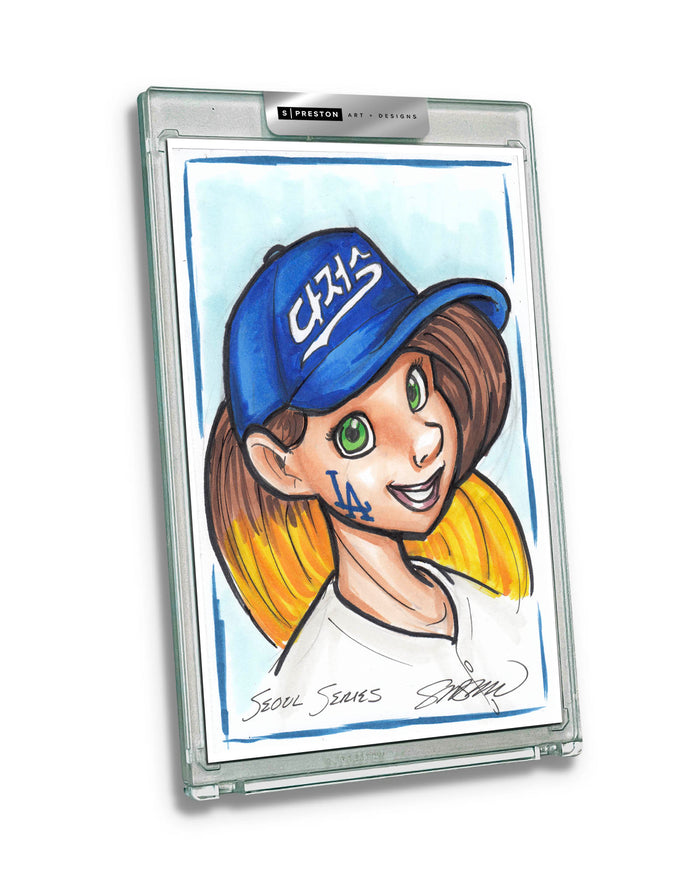 WinS® Every Day Konni Mackenzie Original Art Slab 2024-03-20 Seoul Dodgers