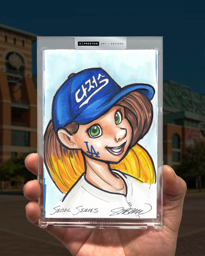 WinS® Every Day Konni Mackenzie Original Art Slab 2024-03-20 Seoul Dodgers