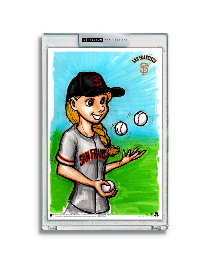 WinS® Giants Alyssa Nakken Limited Edition Art Slab