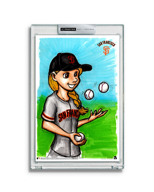 WinS® Giants Alyssa Nakken Limited Edition Art Slab