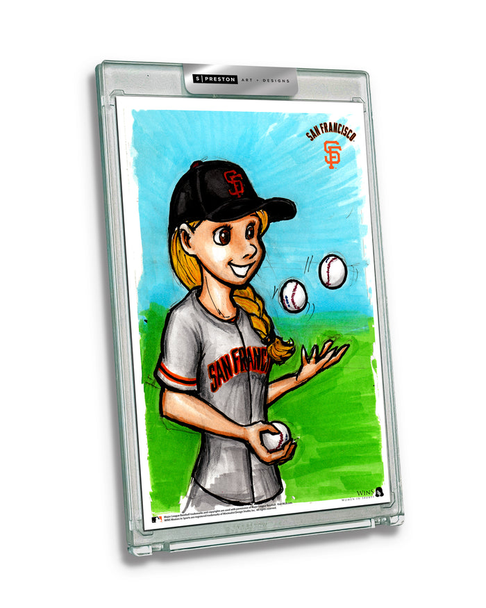 WinS® Giants Alyssa Nakken Limited Edition Art Slab