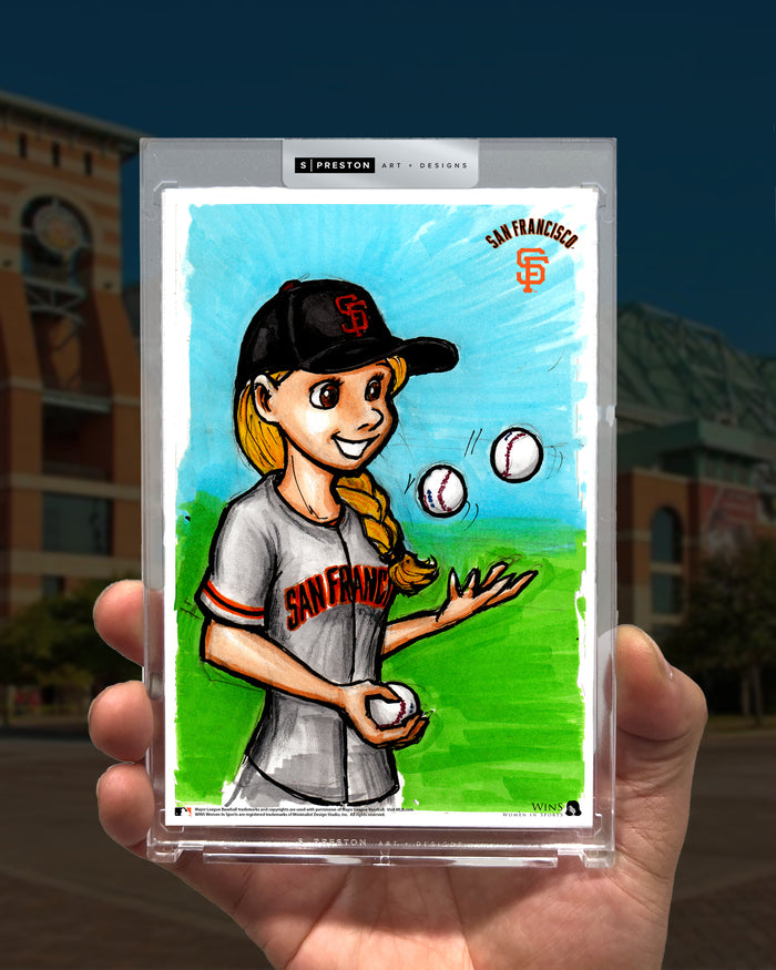 WinS® Giants Alyssa Nakken Limited Edition Art Slab