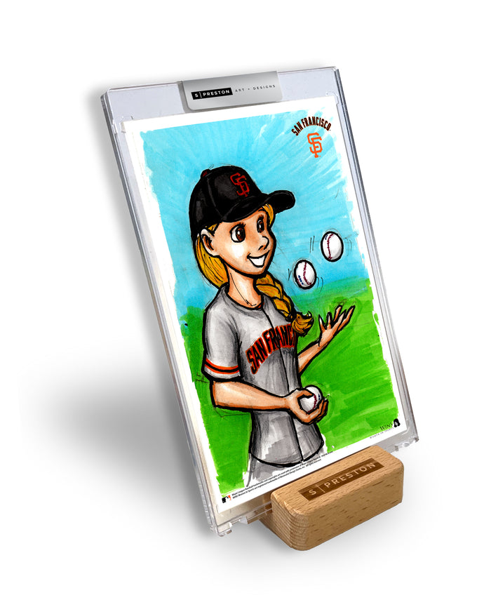 WinS® Giants Alyssa Nakken Limited Edition Art Slab