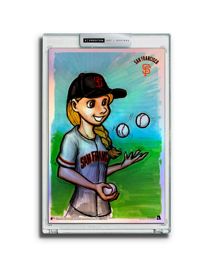 WinS® Giants Alyssa Nakken Limited Edition Art Slab