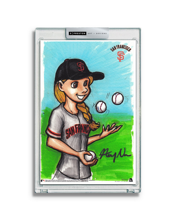 WinS® Giants Alyssa Nakken Limited Edition Art Slab