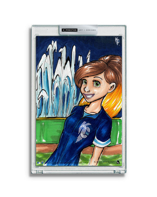 WinS® Kansas City Royals City Connect - Konni Mackenzie Art Slab
