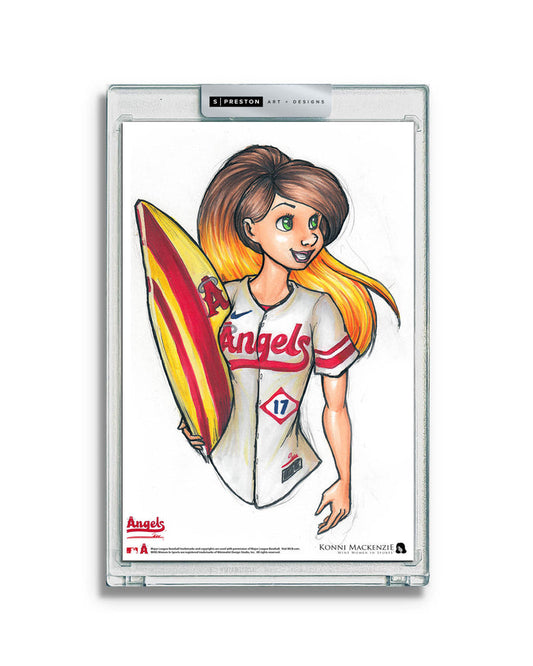 WinS® Los Angeles Angels City Connect - Konni Mackenzie Art Slab