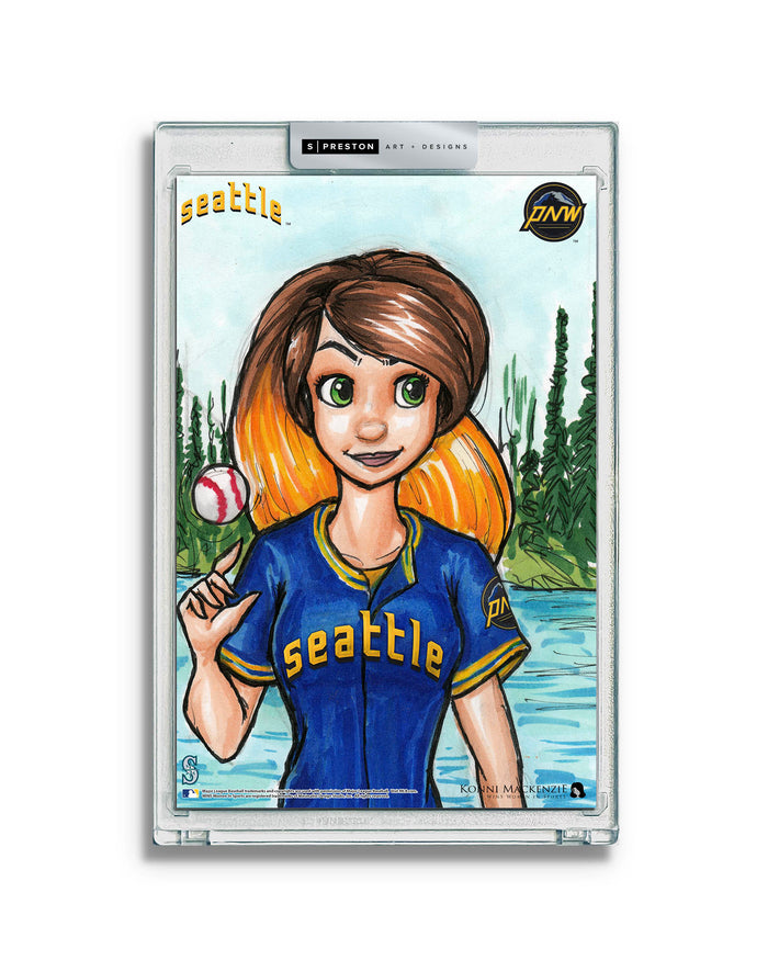 WinS® Seattle Mariners City Connect - Konni Mackenzie Art Slab