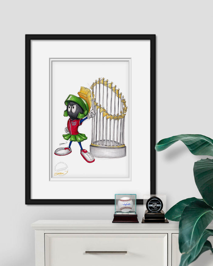 World Series Marvin The Martian 2019 Limited Edition Art Print