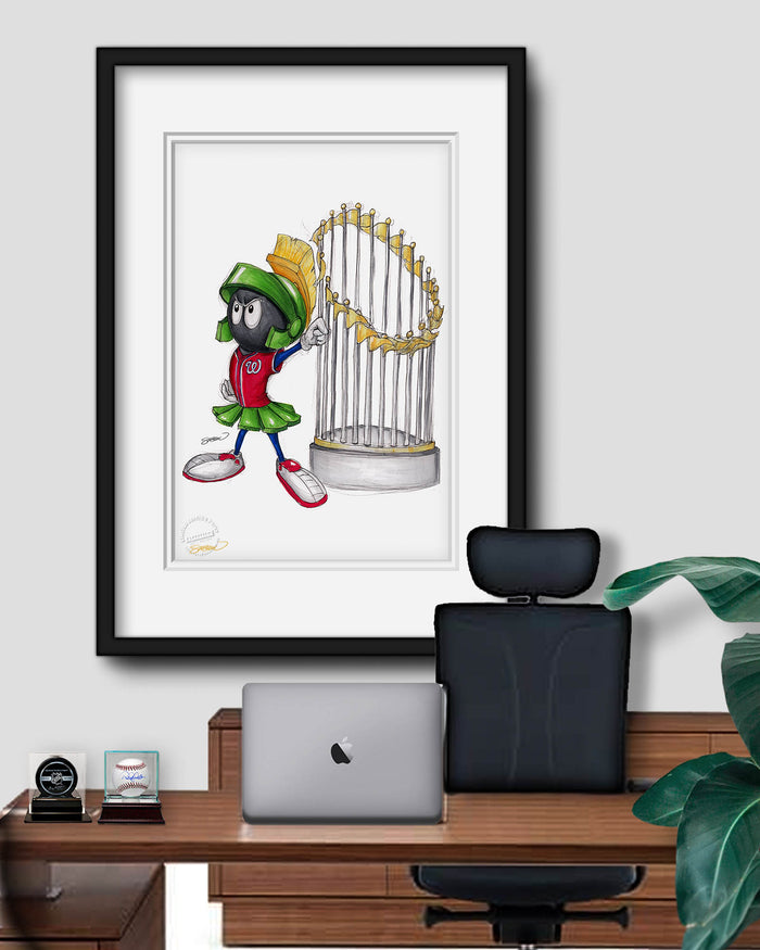 World Series Marvin The Martian 2019 Limited Edition Art Print