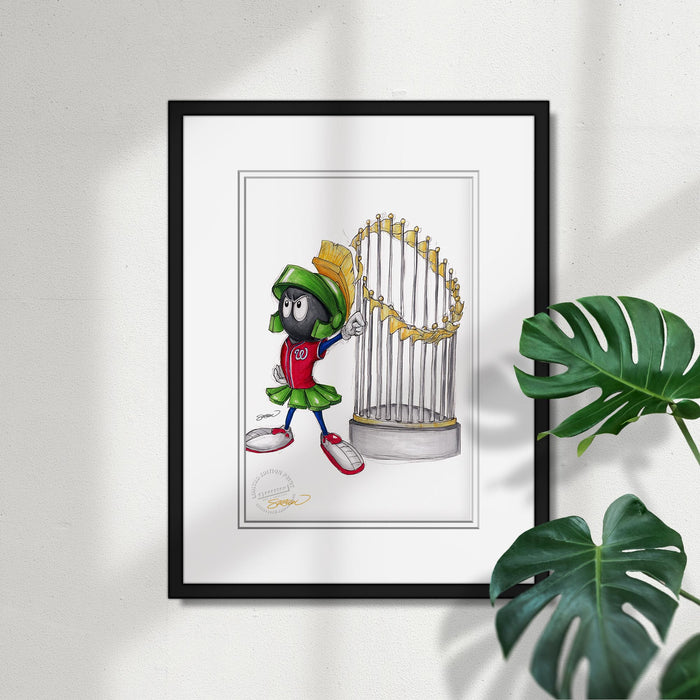 World Series Marvin The Martian 2019 Limited Edition Art Print