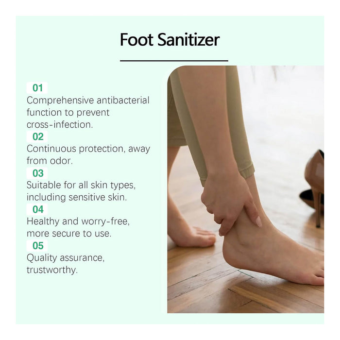 Ximonth Antimicrobial Foot Santizer with Tea Tree Oil 3.38oz/ 100ml