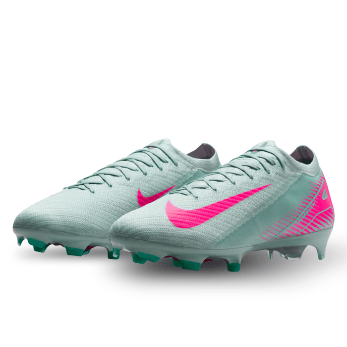 Nike Zoom Mercurial Vapor 16 Elite FG Soccer Cleats (Ocean Cube/Pink Blast) | SoccerWearhouse