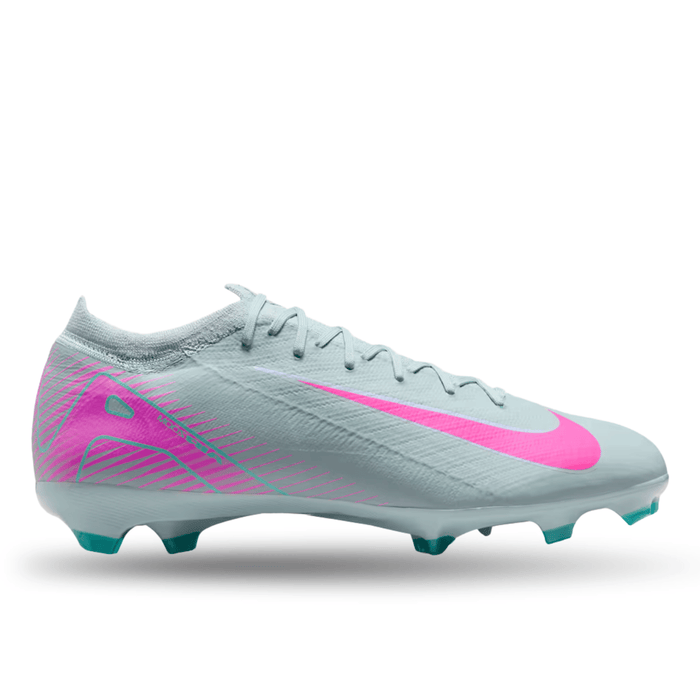 Nike Zoom Vapor 16 Pro FG Soccer Cleats (Ocean Cube/Pink Blast) | SoccerWearhouse