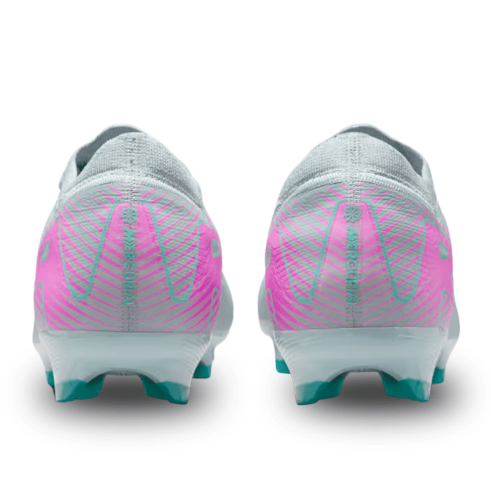 Nike Zoom Vapor 16 Pro FG Soccer Cleats (Ocean Cube/Pink Blast) | SoccerWearhouse